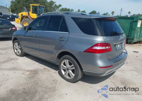 2013 Mercedes-Benz Ml 350 4Matic из США, поврежденный, VIN 4JGDA5HB0DA249802